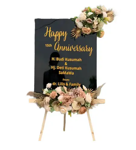 Papan Bunga Akrilik Bagendung